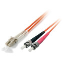 Equip 254232 Cable de fibra óptica e InfiniBand 2 m LC ST Amarillo