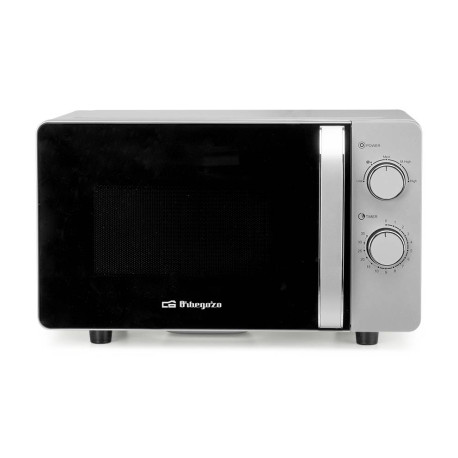 Orbegozo MI 2062 CE microondas Negro, Plata Solo microondas Encimera 20 L 700 W