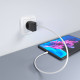 AISENS Cargador GaN USB-C PD3.0 1xUSB-C 20W, Negro