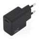 AISENS Cargador GaN USB-C PD3.0 1xUSB-C 20W, Negro