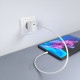 AISENS Cargador GaN USB-C PD3.0 1xUSB-C 20W, Blanco