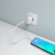 AISENS Cargador GaN USB-C PD3.0 1xUSB-C 20W, Blanco