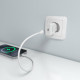 AISENS Cargador Ultra Delgado GaN 30W, 1xUSB-C PD3.0, Blanco