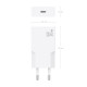 AISENS Cargador Ultra Delgado GaN 30W, 1xUSB-C PD3.0, Blanco