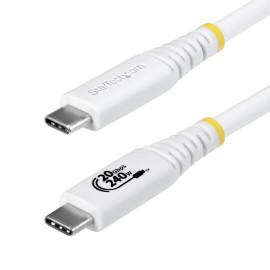 StarTech.com Cable USB4 2m - Cable USB-C Certificado USB-IF - 20Gbps - PD 240W EPR
