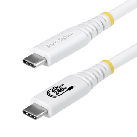 StarTech.com Cable USB4 2m - Cable USB-C Certificado USB-IF - 20Gbps - PD 240W EPR