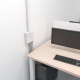 AISENS Caja de Conexiones VGA+Jack 3.5+2xHDMI+2xUSB-B+2xRJ45 Cat.6A STP, Blanco