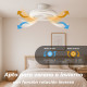 Grunkel SKYWIND-20B ventilador Blanco