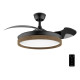 Cecotec EnergySilence Aero 4320 Invisible Wood&Black Madera, Negro