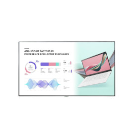 LG 98UH5J-H Pantalla plana para señalización digital 2,49 m (98'') LCD Wifi 500 cd / m² 4K Ultra HD Negro WebOS 24/7