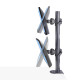 StarTech.com Soporte de Sobremesa para Dos Monitores Apilados Verticalmente de 49''