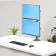 StarTech.com Soporte de Sobremesa para Dos Monitores Apilados Verticalmente de 49''
