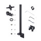 StarTech.com Soporte de Sobremesa para Dos Monitores Apilados Verticalmente de 49''