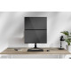 Neomounts DS45-600BL2V Soporte de monitor doble 10-32''