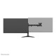 Neomounts DS45-600BL2 Soporte de monitor doble 10-32''