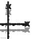 Neomounts DS45-600BL2-1 Soporte de monitor doble 10-32''
