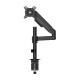 AISENS Soporte de Mesa Eco Contrapeso Giratorio e Inclinable para Monitor/TV 9kg (3 Pivotes, 1 Brazo) de 17-32, Negro