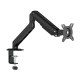 AISENS Soporte de Mesa Eco Contrapeso Giratorio e Inclinable para Monitor/TV 9kg (3 Pivotes, 1 Brazo) de 17-32, Negro