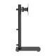 AISENS Soporte de Mesa Con Peana Eco Giratorio e Inclinable para Monitor/TV 12kg de 17-34, Negro