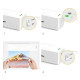 Savio LR-01/W laminador Plastificadora en frío/caliente 320 mm/min Blanco