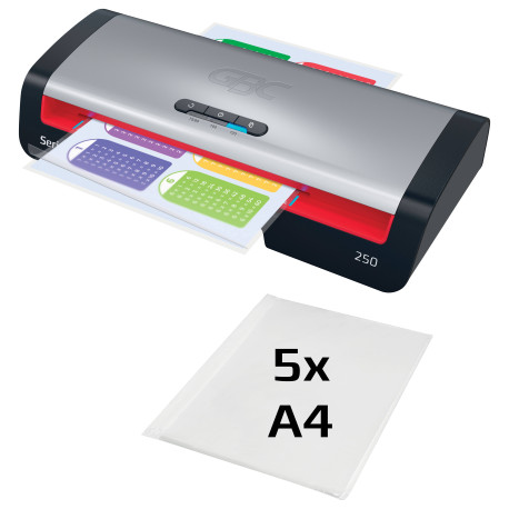 GBC 4410070EU laminador Laminadora térmica 500 mm/min Negro, Acero inoxidable
