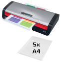 GBC 4410070EU laminador Laminadora térmica 500 mm/min Negro, Acero inoxidable