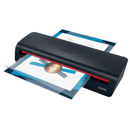 GBC 240HS Laminadora térmica 400 mm/min Negro, Rojo