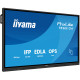 iiyama TE6513A-B2AG pantalla de señalización 163,8 cm (64.5'') Wifi 500 cd / m² 4K Ultra HD