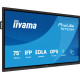 iiyama TE7515A-B2AG pantalla de señalización Diseño de quiosco 190,5 cm (75'') Wifi 550 cd