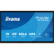 iiyama TE7515A-B2AG pantalla de señalización Diseño de quiosco 190,5 cm (75'') Wifi 550 cd