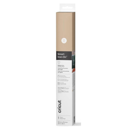 Cricut Smart Iron-On Rollo de vinilo de termotransferencia