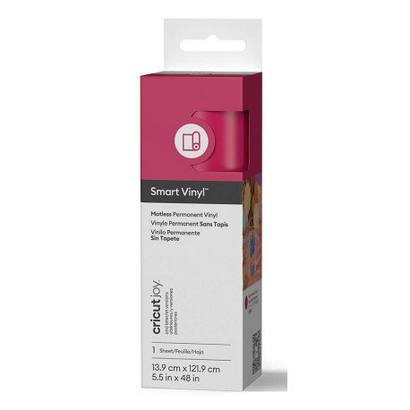 Cricut Joy Smart Vinyl Permanent Rollo de vinilo de termotransferencia Vinilo de termotransferencia liso 1 hojas