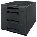 Leitz CUBE organizador para cajón de escritorio Plástico Negro