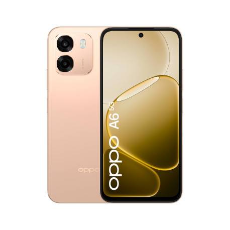 OPPO A6 5G 17,1 cm (6.75'') SIM doble Android 15 USB Tipo C 6 GB 256 GB 6550 mAh Oro