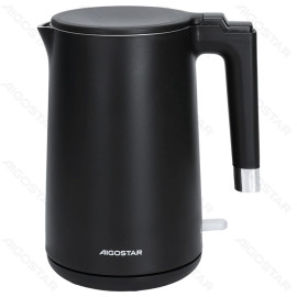 HERVIDOR ELECTRICO 2200W 1.5L NEGRO AIGOSTAR
