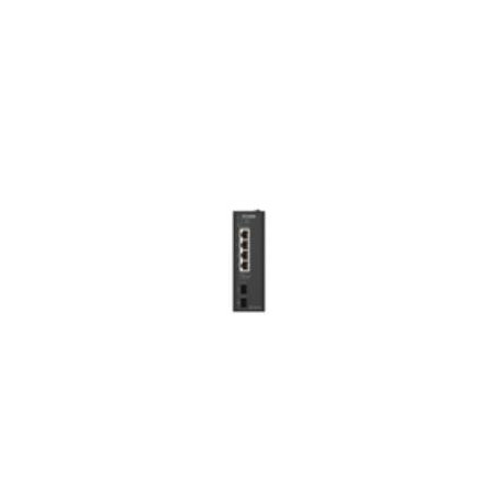 D-Link DIS-210G-06P switch Gestionado L2/L3 Gigabit Ethernet (10/100/1000) Energía sobre Ethernet (PoE) DIN rail Negro
