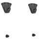 Ewent EW1500 soporte para TV 2,54 m (100'') Negro