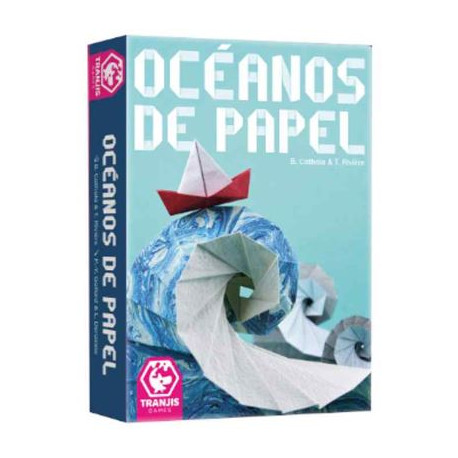 Juego de mesa tranjis games oceanos de papel edad recomendada 8 años