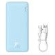 Baseus P10022801313-00 batería externa Polímero de litio 10000 mAh Azul