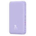 Baseus P10022107513-00 batería externa 5000 mAh Cargador inalámbrico Púrpura