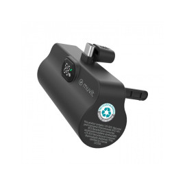 Muvit MCCHP0008 batería externa Polímero de litio 5000 mAh Negro