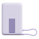 Xiaomi BHR08PAGL batería externa Ión de litio 5900 mAh Cargador inalámbrico Púrpura