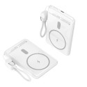 Leotec Power Bank inalámbrico 5000mAh 20W Blanco