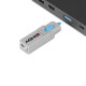 Lindy 40324 bloqueador de puerto Bloqueador de puerto + clave DisplayPort Azul Acrilonitrilo butadieno estireno (ABS) 5 pieza(s)