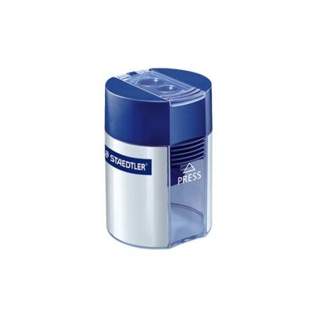 Staedtler 512 001 sacapuntas Sacapuntas manual Azul, Plata