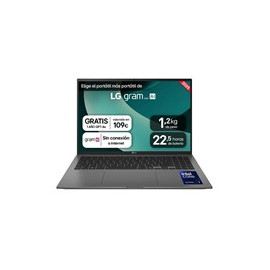 Portatil lg gram 16zd90t - g core ultra 5 225h 16gb ssd512gb freedos 16 pulgadas