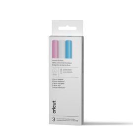 CRICUT - CRICUT BOLÍGRAFOS DE GEL ACRÍLICO , 1,0 MM (3 UDS.) + ADAPTADOR - 2013189