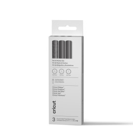 CRICUT - CRICUT ROTULADORES METALIZADOS PERMANENTES  DE 1,0 MM, DORADO/PLATA/COBRE (3 UDS.) + ADAPTADOR - 2013186