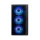 COOLBOX - CoolBox GAMING CAJA MATX GM350 DARKFACE USB-C 3.2 GEN1 CRISTAL AHUMADO - COO-CHA-GM350-0