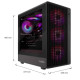 COOLBOX - CoolBox GAMING CAJA MATX GM350 DARKFACE USB-C 3.2 GEN1 CRISTAL AHUMADO - COO-CHA-GM350-0